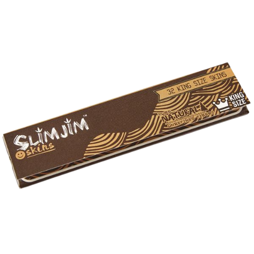 Slimjim - Natural King Size Skins (25 Packs/Box) (WH)