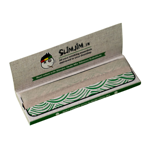 Slimjim - Hemp 1 1/4th Size Skins (25 Packs/Box) (WH)