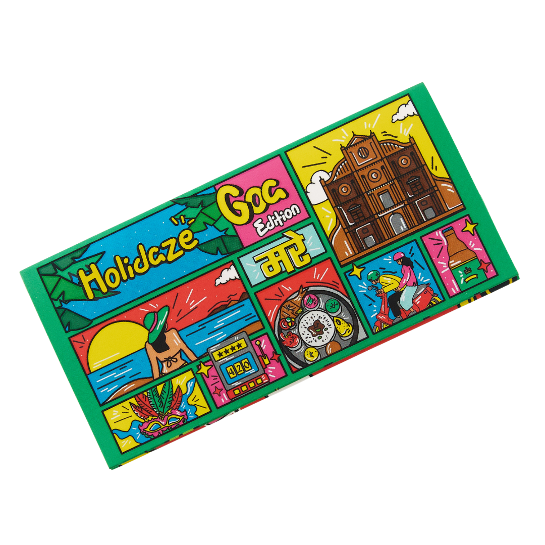 Holidaze (Ind) - King Size Papers + Grinder + Tray