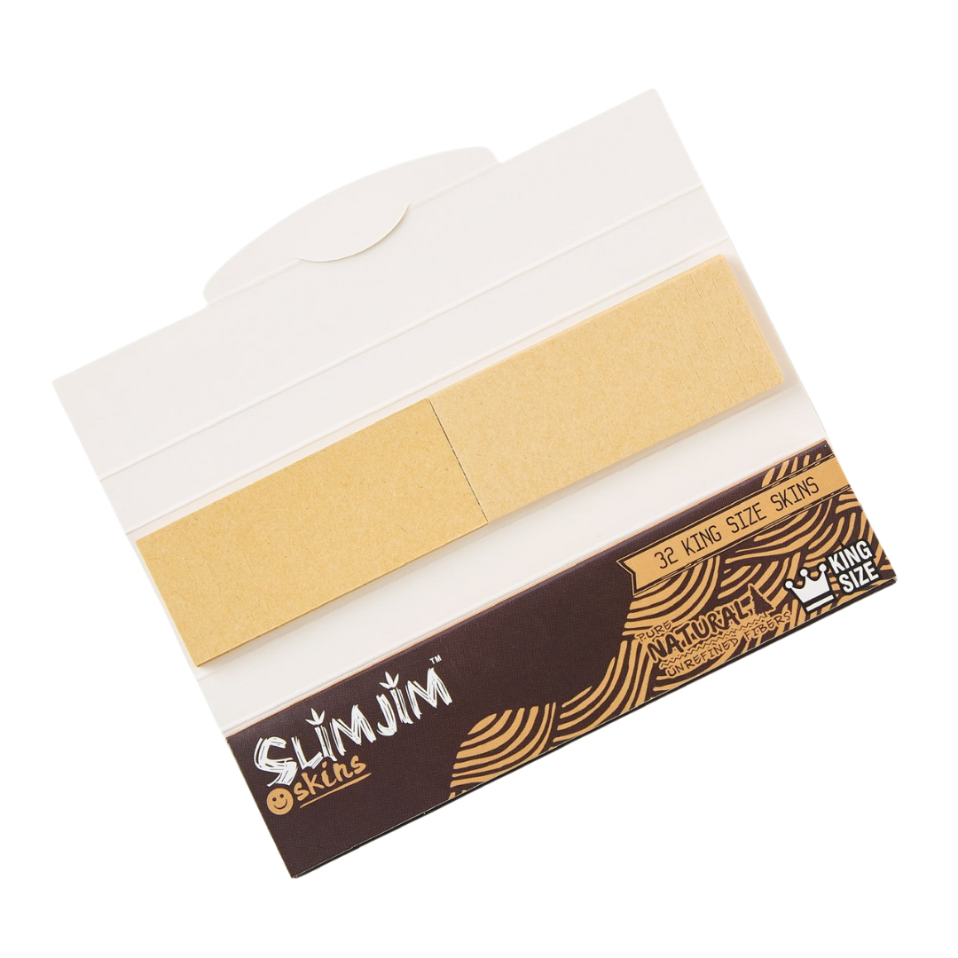 Slimjim - Natural King Size Skins + Tips
