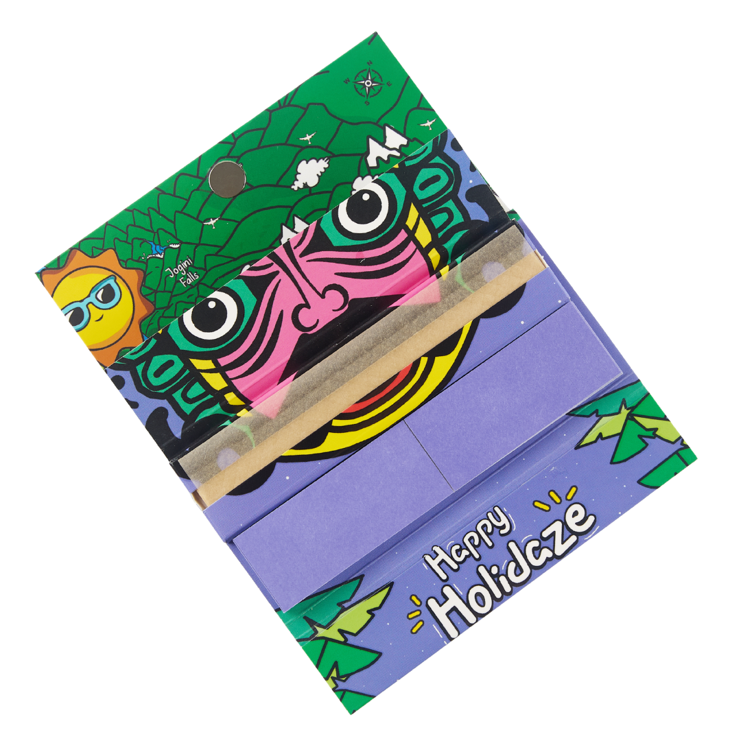 Holidaze (Ind) - King Size Papers + Grinder + Tray (Box of 16)