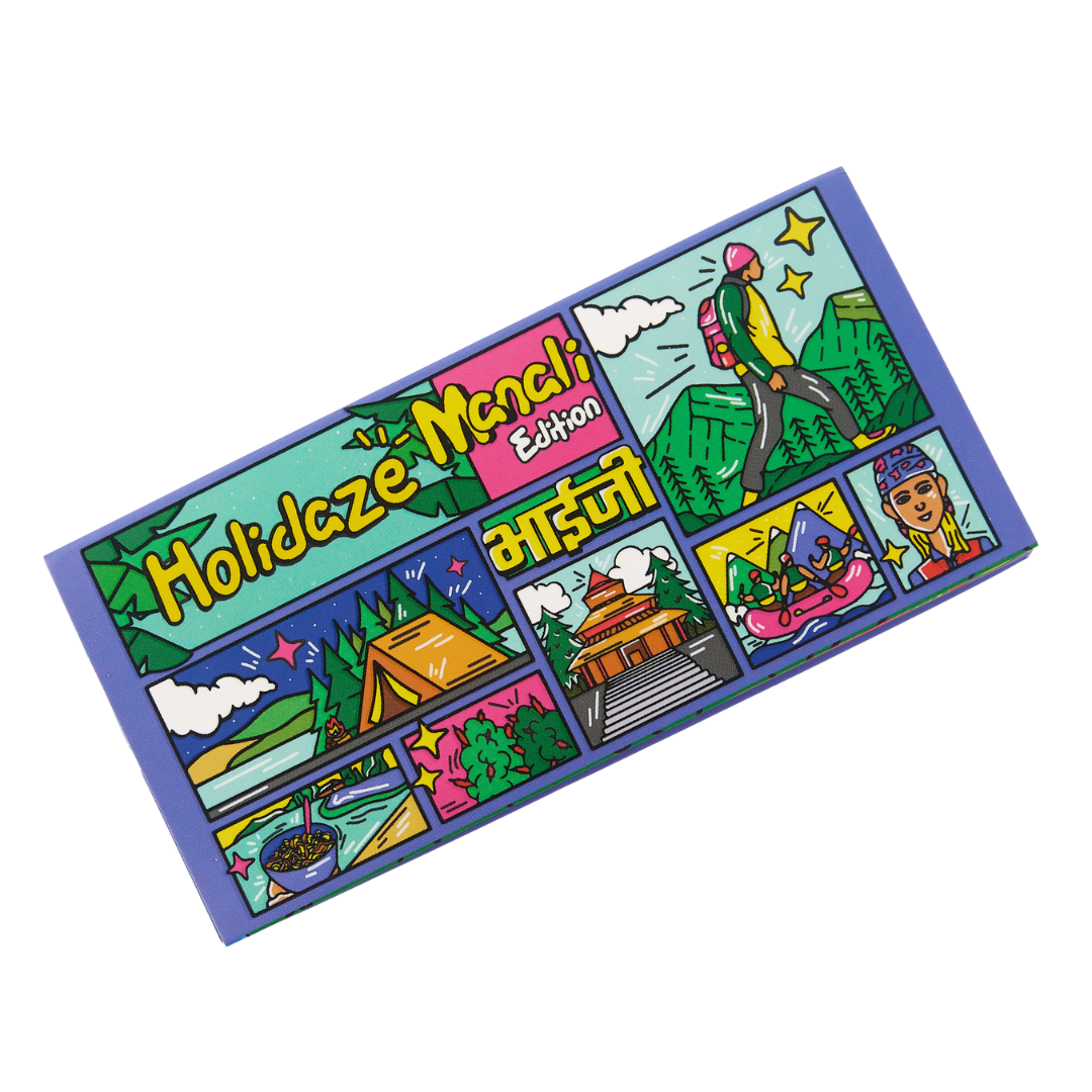 Holidaze (Ind) - King Size Papers + Grinder + Tray (Box of 16)