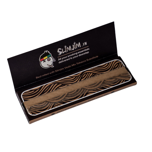 Slimjim - Natural 1 1/4th Size Skins (25 Packs/Box) (WH)