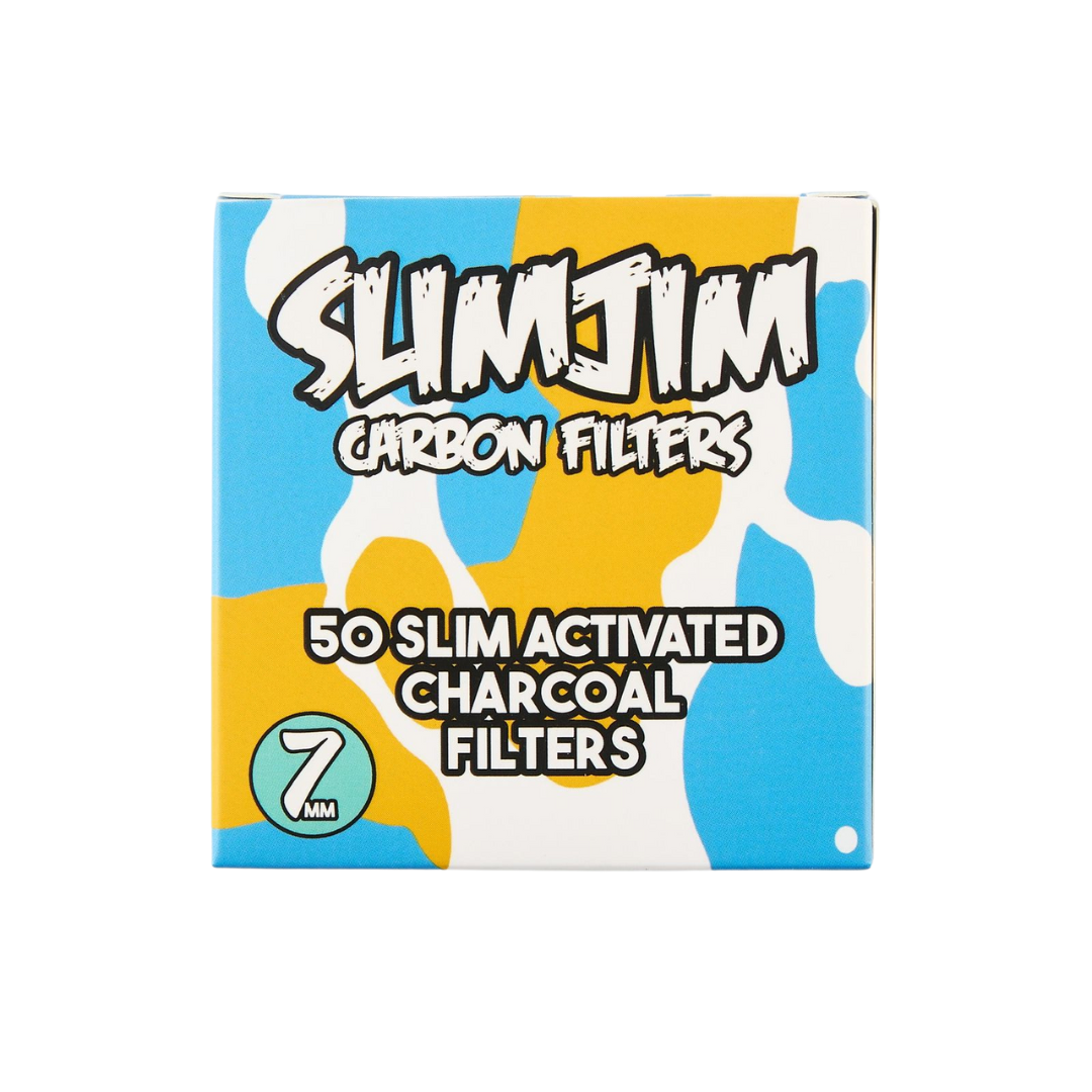 Slimjim - Splash Carbon Filters (7mm) (Pack of 50)