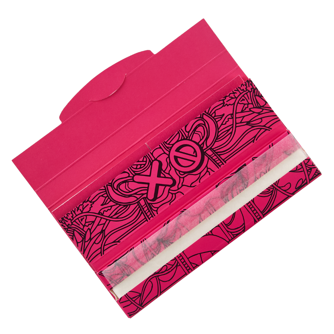 Slimjim – Original King Size Skins + Pink Perforated Tips