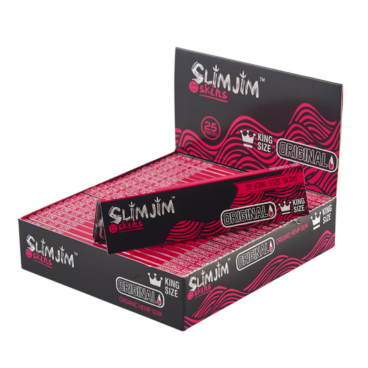 Slimjim - Original King Size Skins (25 Packs/Box) (WH)