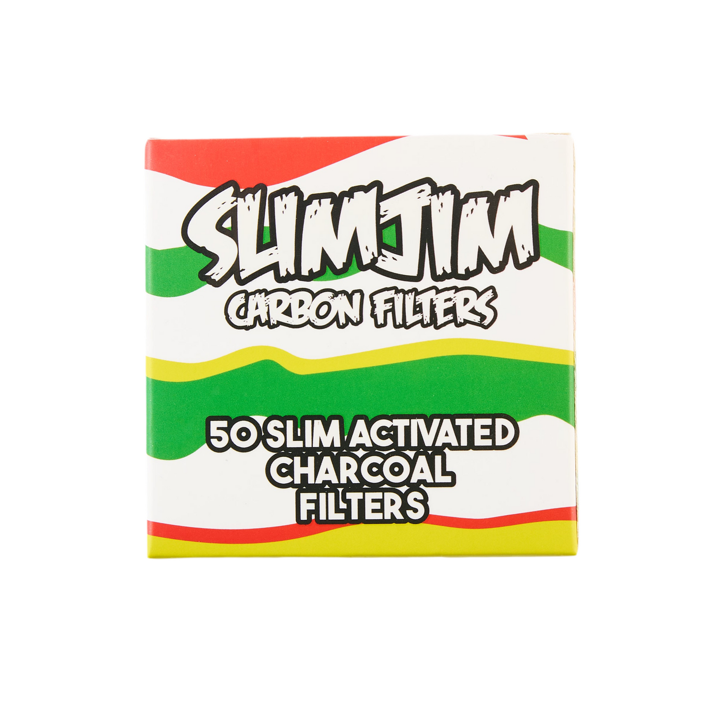 Slimjim - Classic Carbon Filters (6MM) (50 Pack) (10 Packs/Box) (WH)