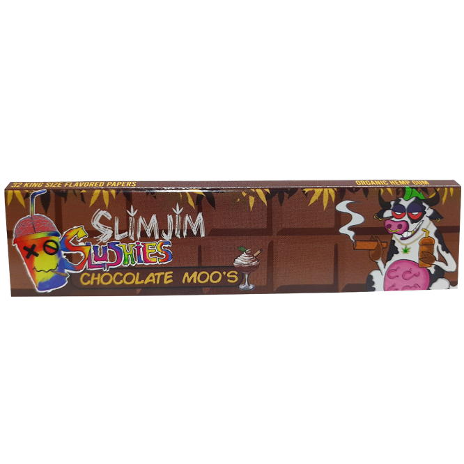 Slimjim Slushies- Chocolate Moos (25 Packs/Box) (WH)