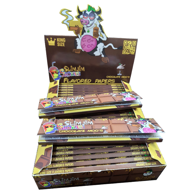 Slimjim Slushies- Chocolate Moos (25 Packs/Box) (WH)