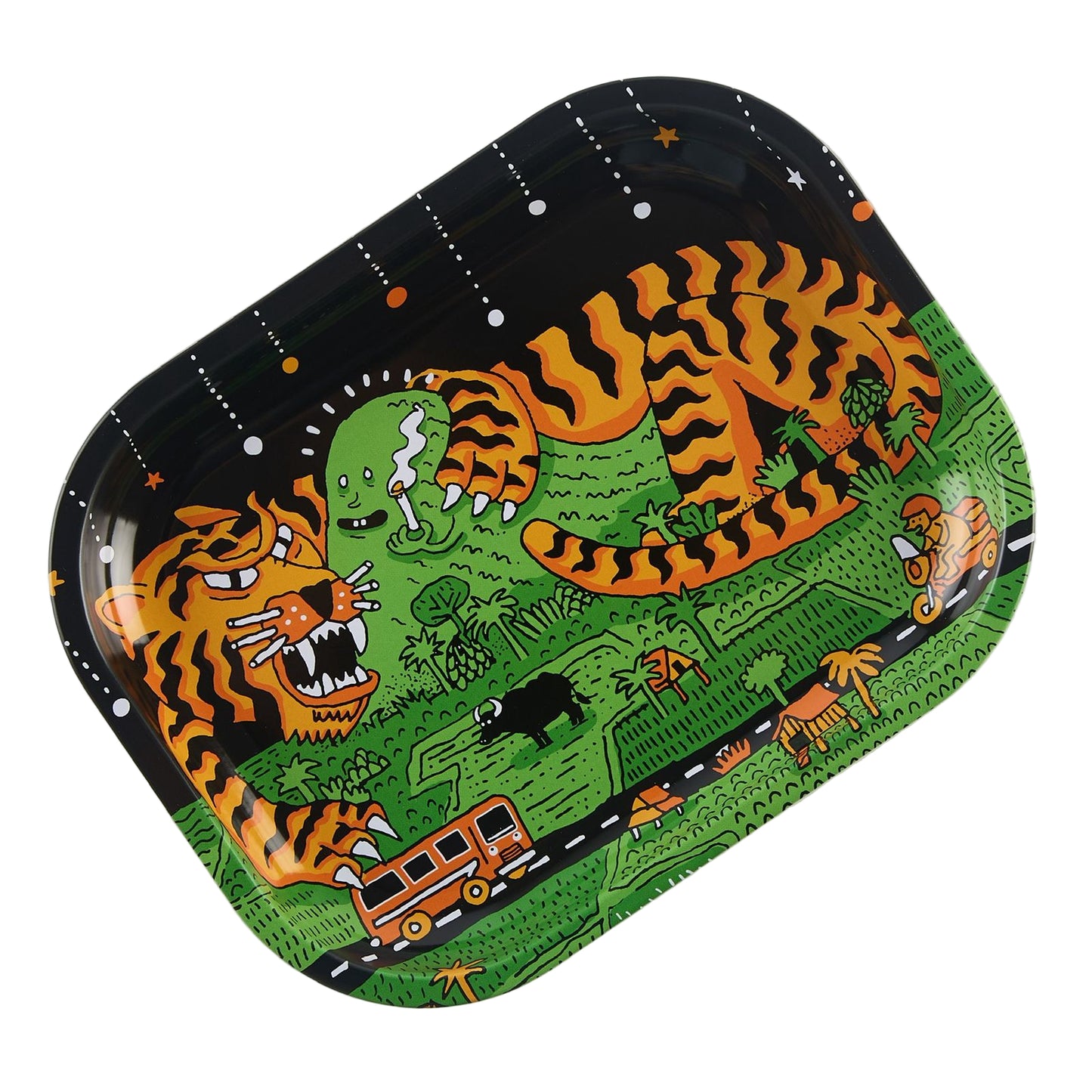 Slimjim X Jacob (9 Lives) Rolling Tray (9 Trays/Box) (WH)