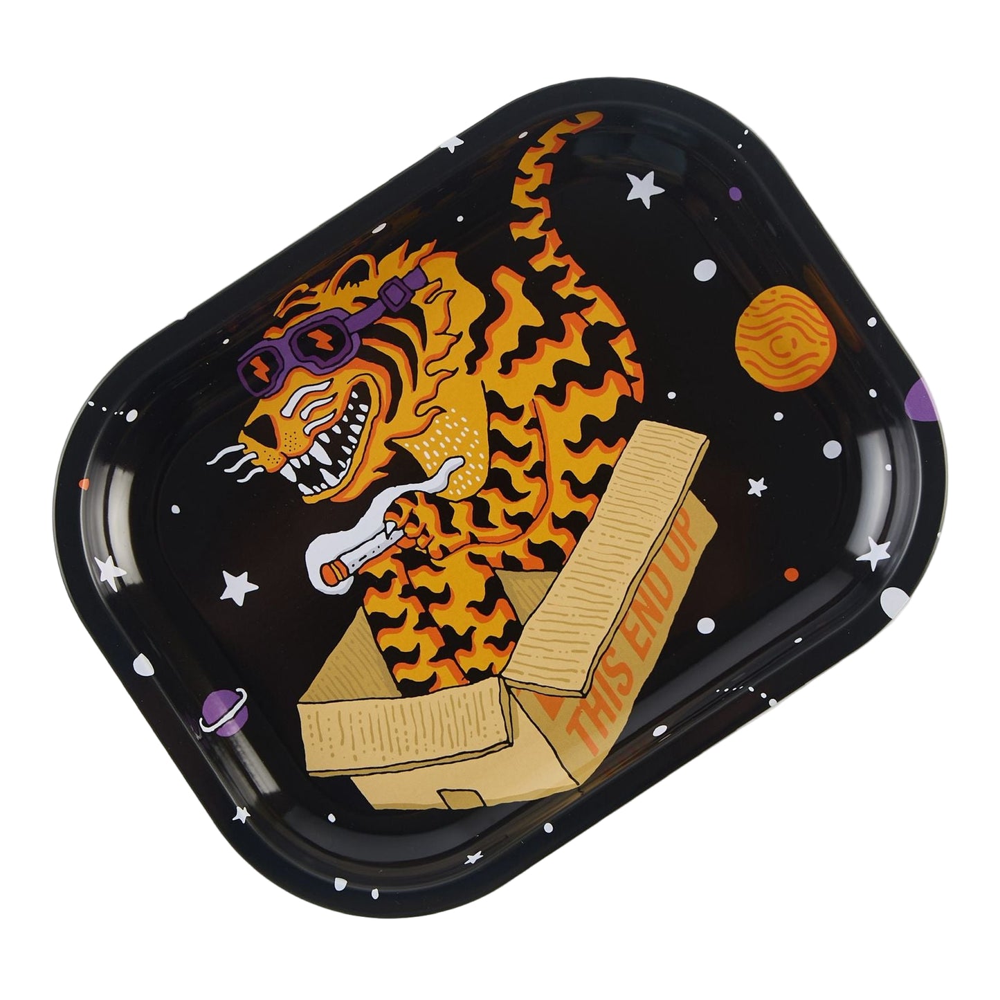 Slimjim X Jacob (9 Lives) Rolling Tray (9 Trays/Box) (WH)
