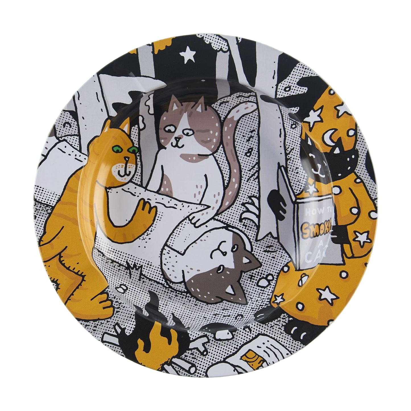 Slimjim X Jacob (9 Lives) Ashtray (9 Trays/Box) (WH)