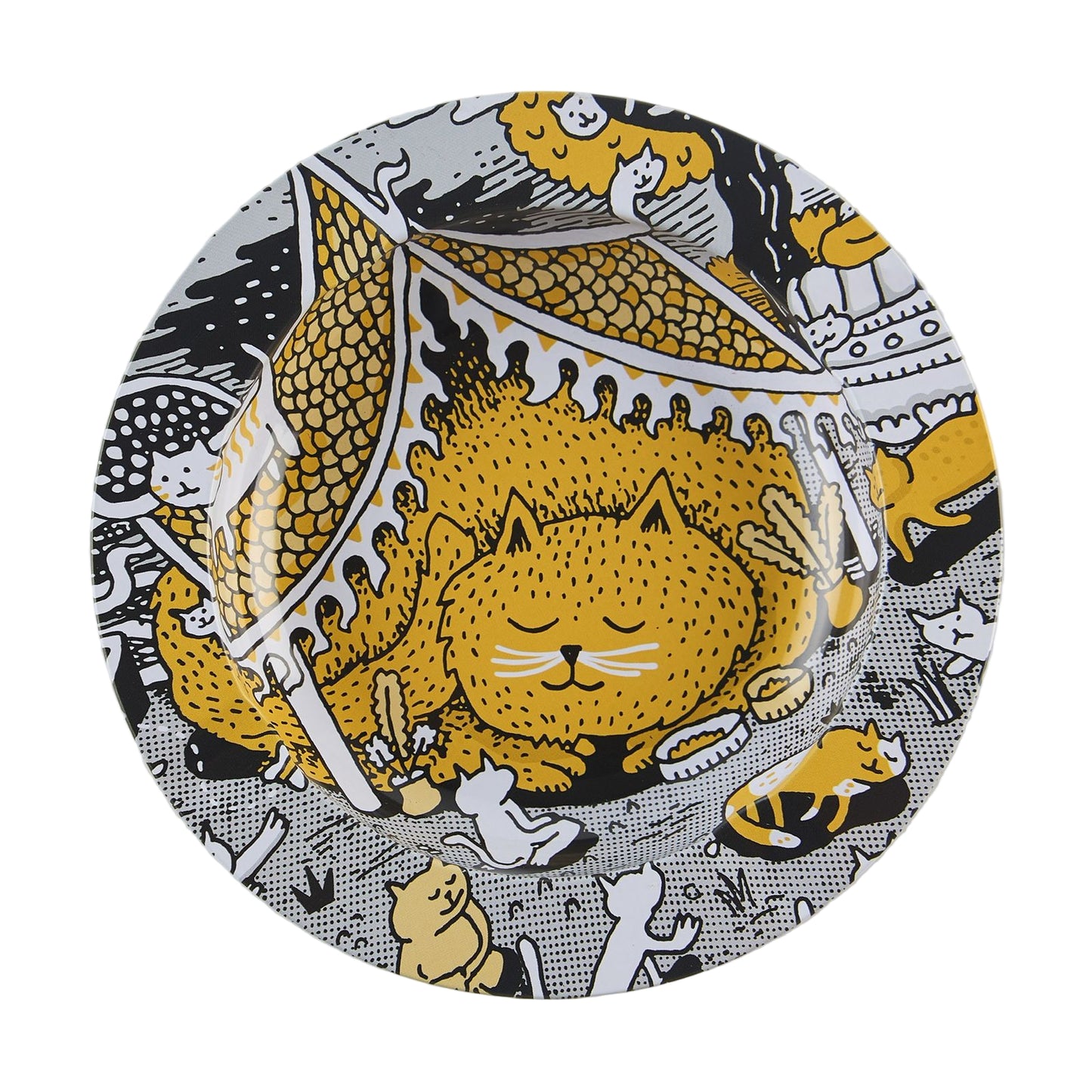 Slimjim X Jacob (9 Lives) Ashtray (9 Trays/Box) (WH)