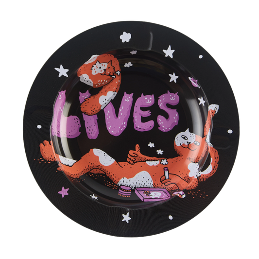 Slimjim X Jacob 9 Lives Ashtray - Purrfect
