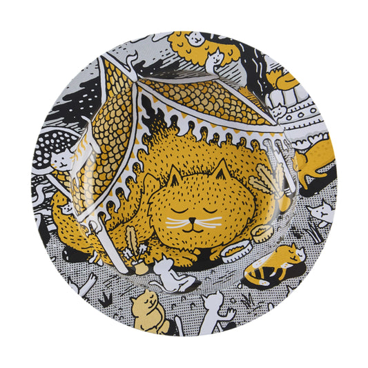 Slimjim X Jacob 9 Lives Ashtray - Kitty Temple