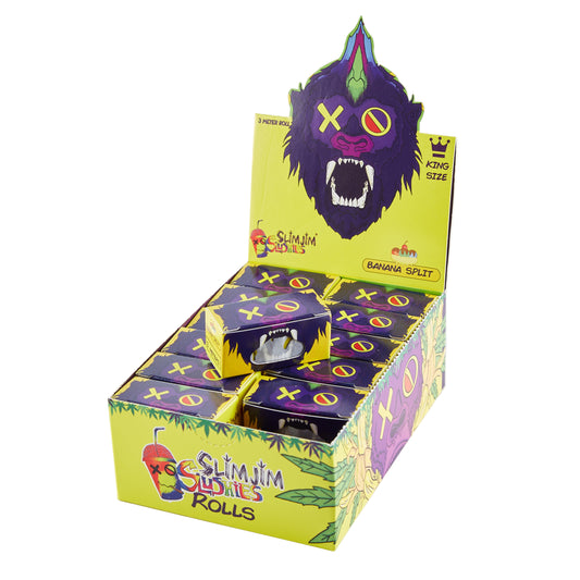 Slimjim – Slushies Rolls (Banana Split) (3M) (24 Units/Box) (WH)