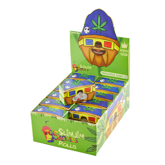 Slimjim – Slushies Rolls (Green Apple Candy) (3M) (24 Units/Box) (WH)