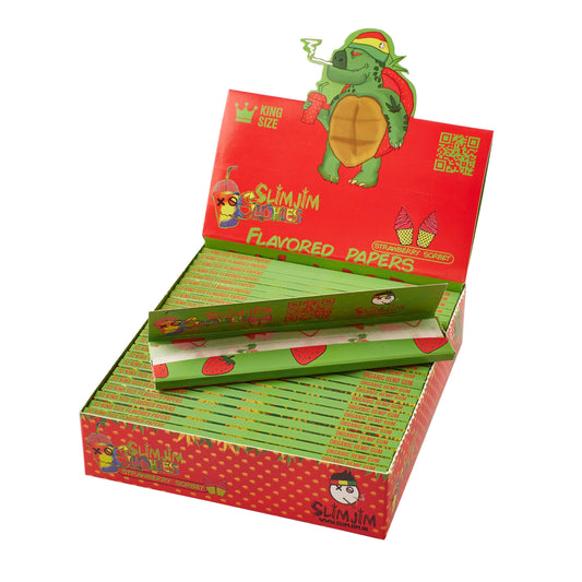 Slimjim Slushies- Strawberry Sorbet (25 Packs/Box) (WH)