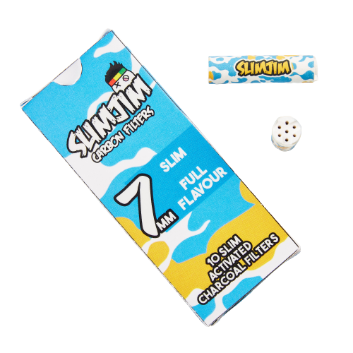 Slimjim - Splash Carbon Filters (7mm) (Pack of 10)