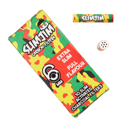 Slimjim - Camo Carbon Filters (Pack of 10)