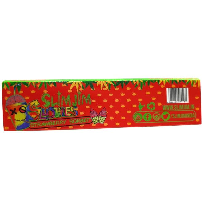 Slimjim Slushies- Strawberry Sorbet (25 Packs/Box) (WH)