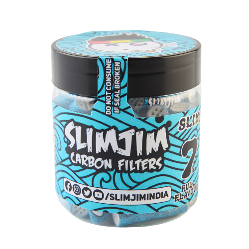 Slimjim - Breeze Carbon Filters (7MM) Jar of 50