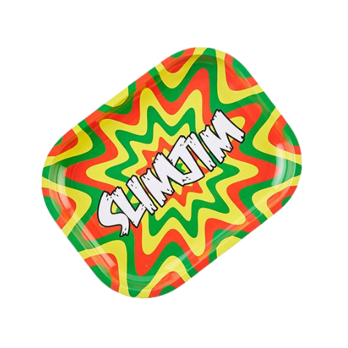 Slimjim - Rasta Mini Rolling Tray