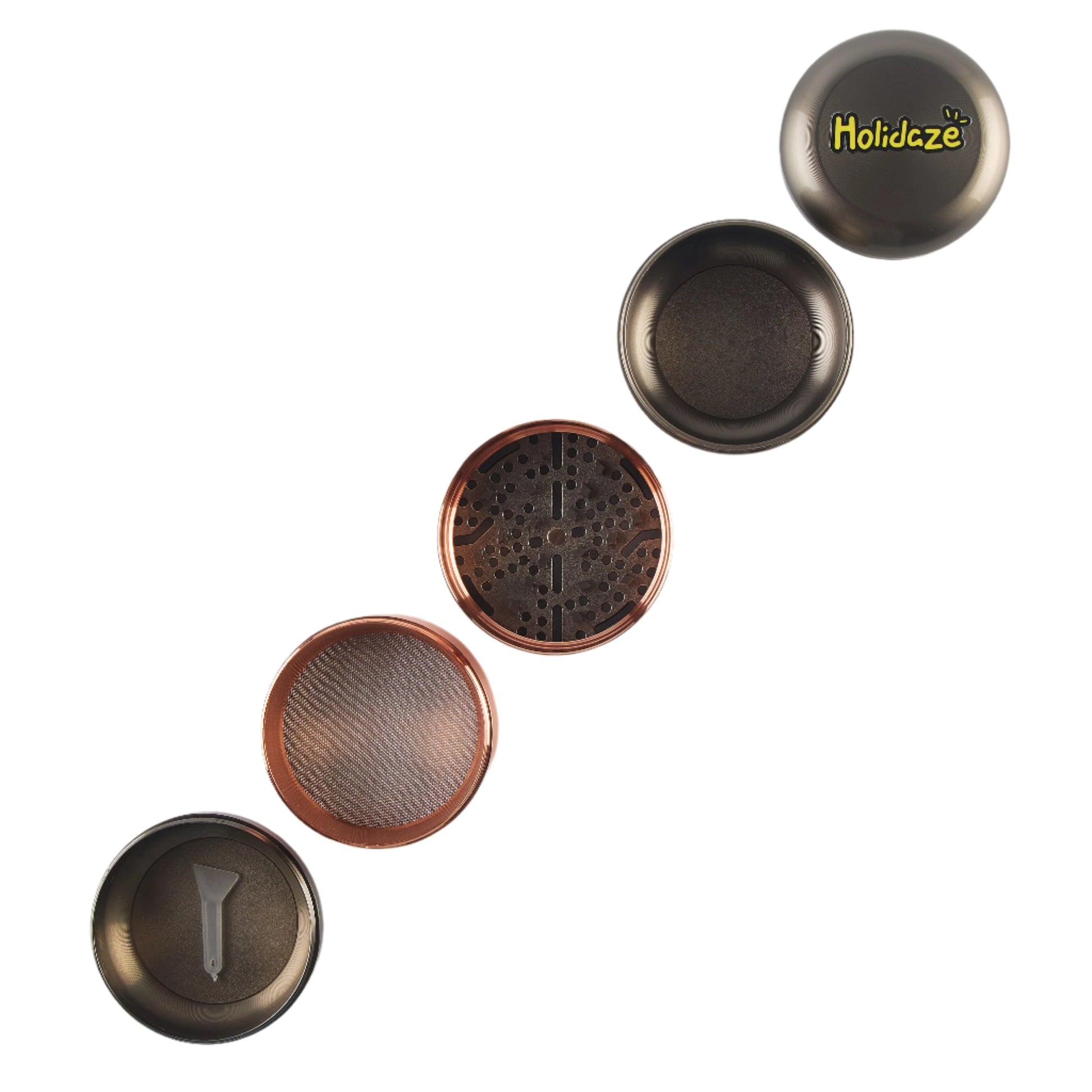 Buy Holidaze - Cannister Metal Grinder (5 Part) Grinder | Slimjim India