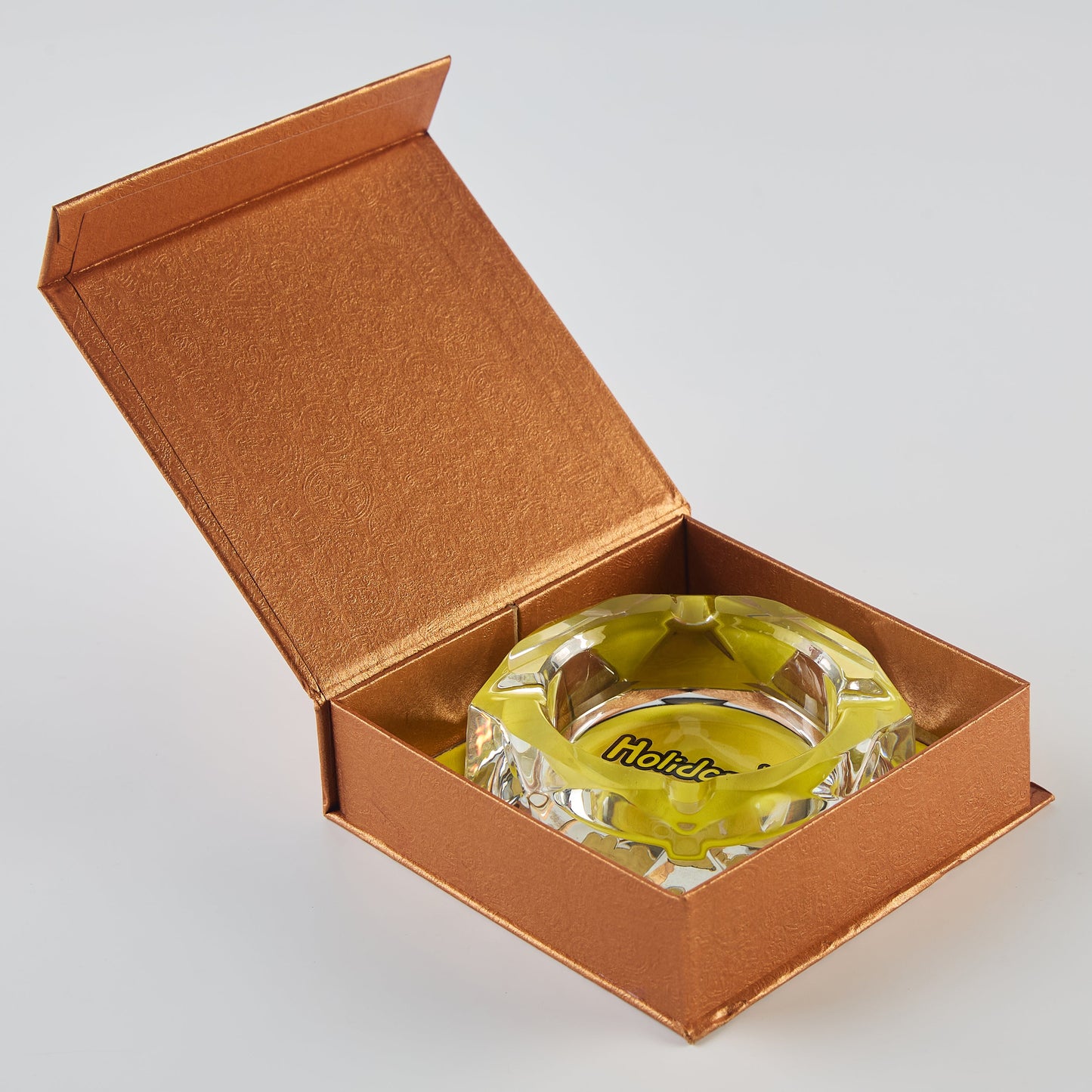 Holidaze - Crystal Glass Ashtray