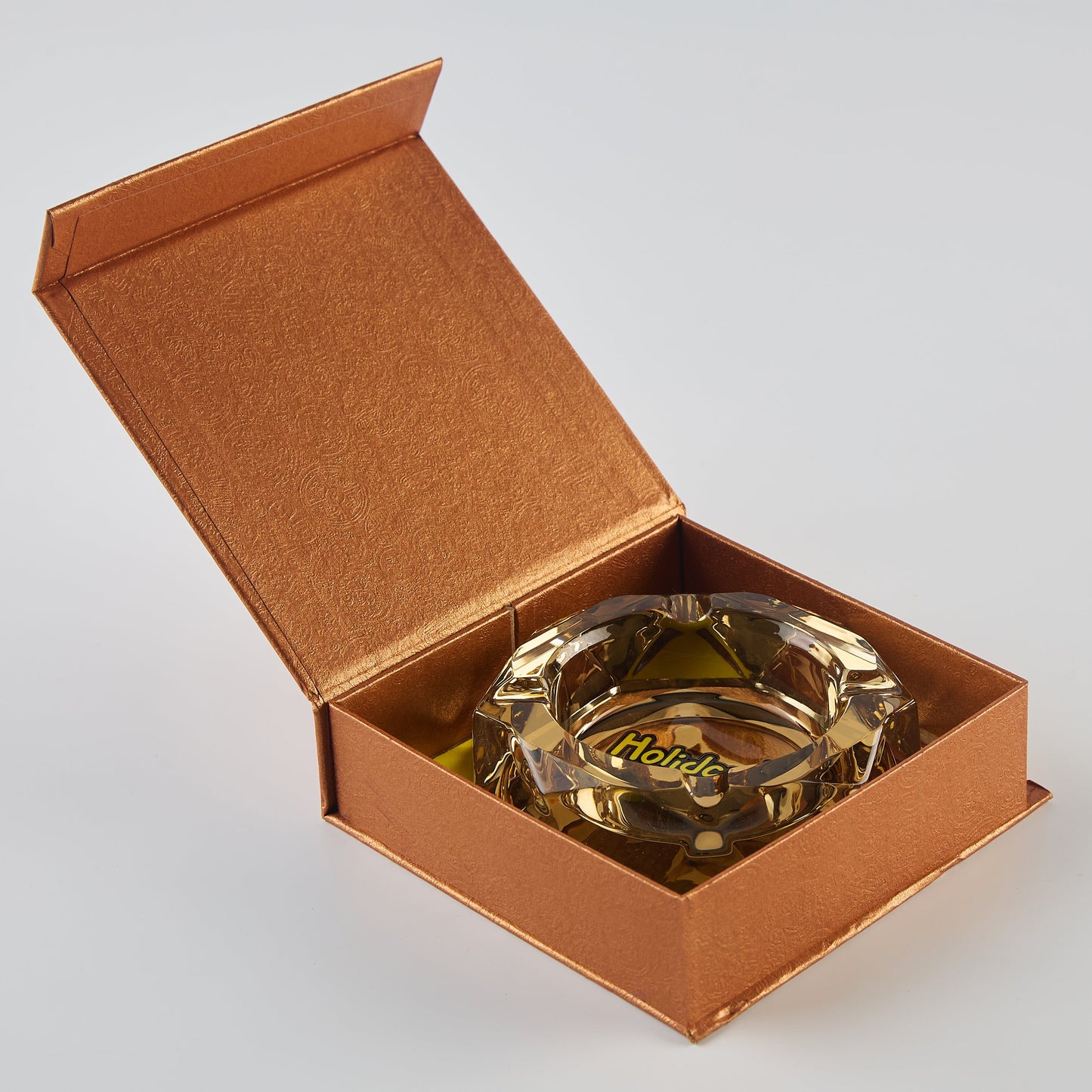Holidaze - Crystal Glass Ashtray