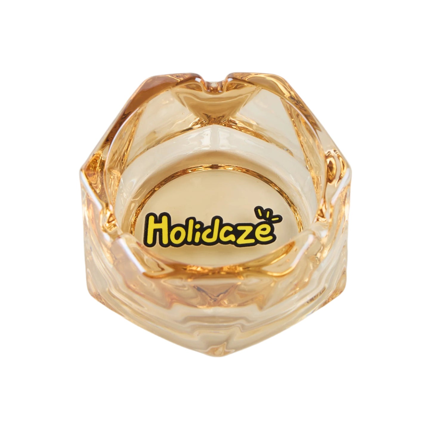 Holidaze - Hex Glass Ashtray
