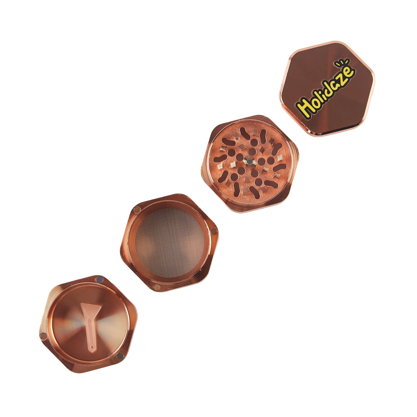 Buy Holidaze - Stack Metal Grinder (4 Part) Grinder | Slimjim India