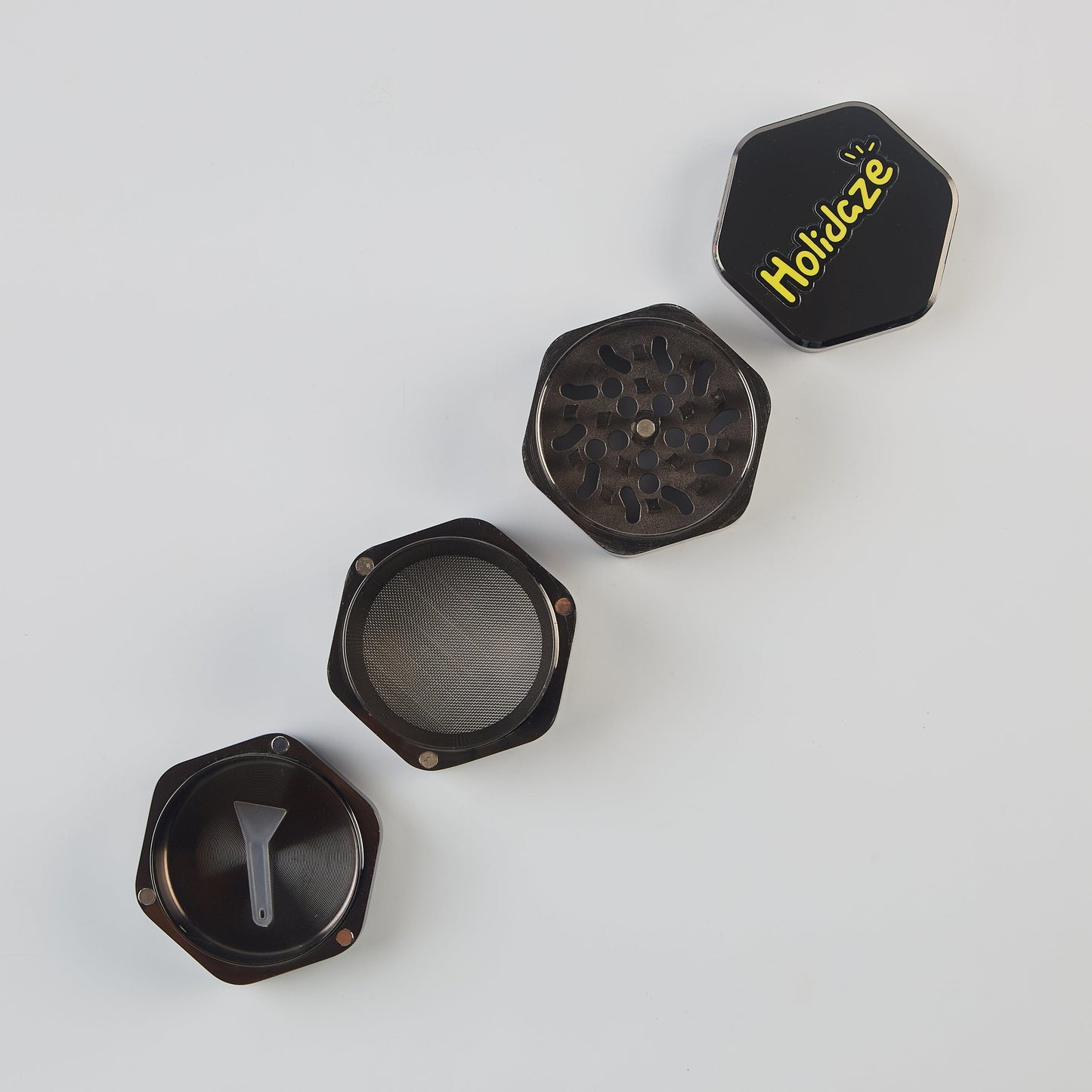 Buy Holidaze - Stack Metal Grinder (4 Part) Grinder | Slimjim India