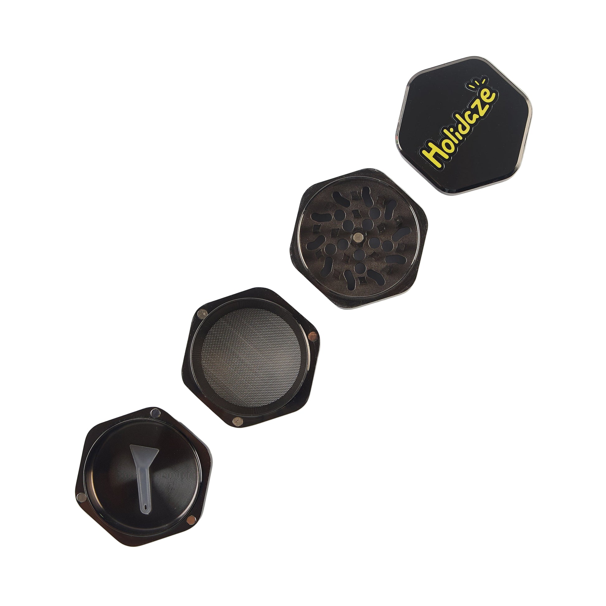 Buy Holidaze - Stack Metal Grinder (4 Part) Grinder | Slimjim India