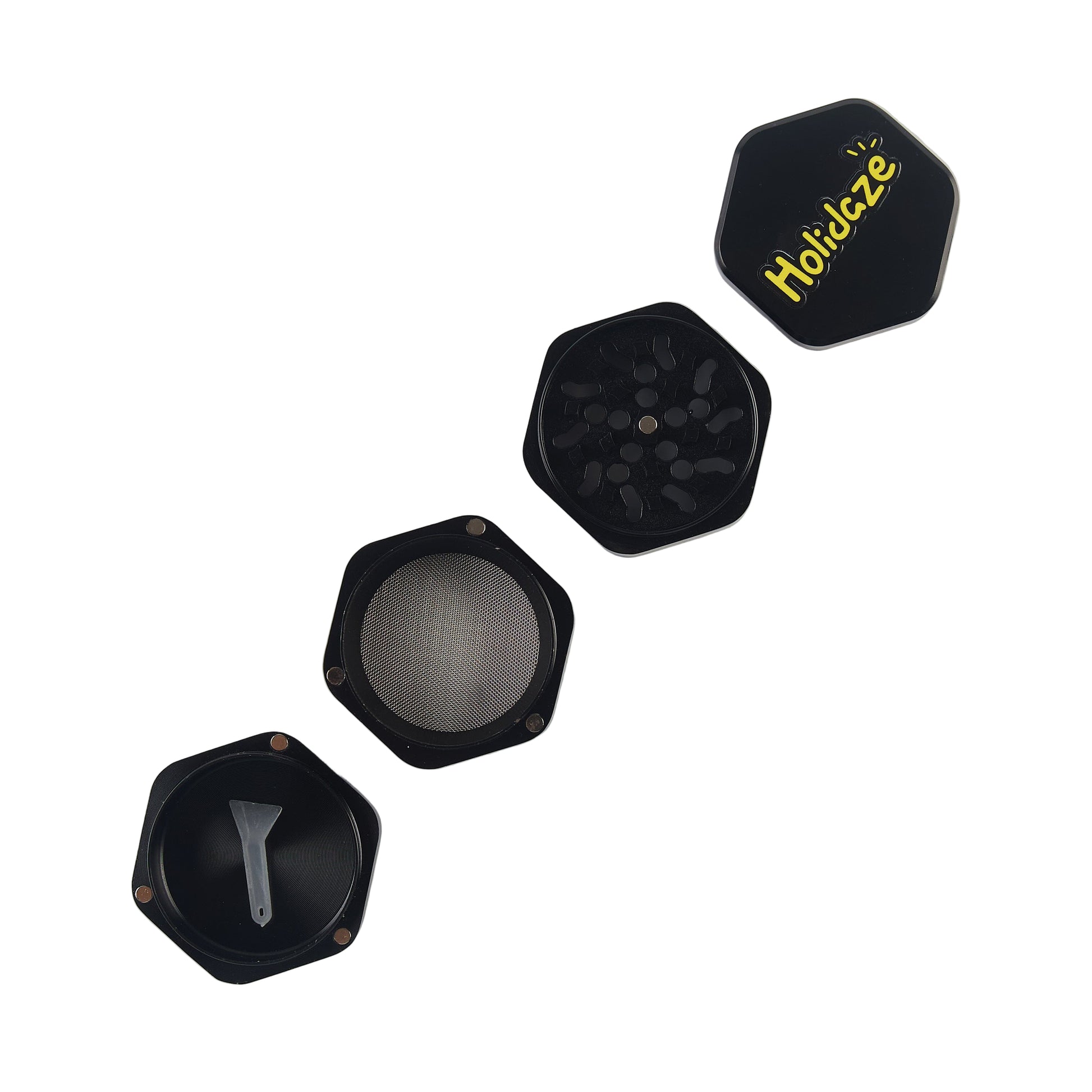 Buy Holidaze - Stack Metal Grinder (4 Part) Grinder | Slimjim India