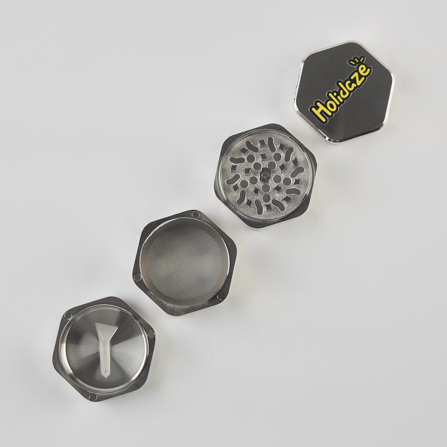 Buy Holidaze - Stack Metal Grinder (4 Part) Grinder | Slimjim India