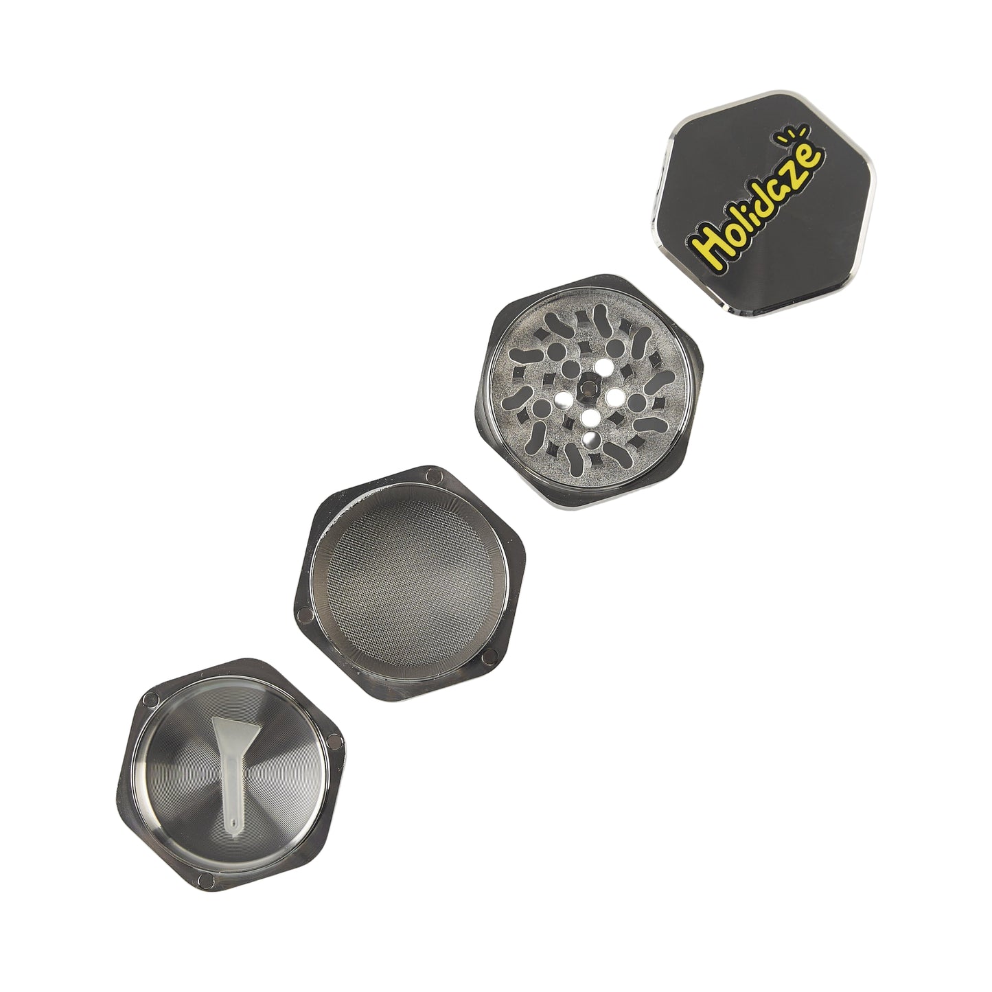 Buy Holidaze - Stack Metal Grinder (4 Part) Grinder | Slimjim India