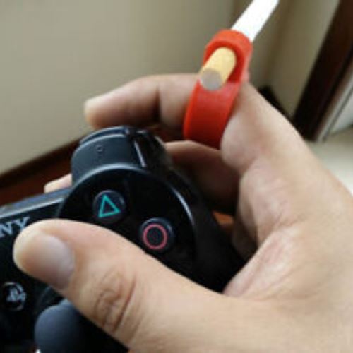 Silicon Gamer Ring - Smoke Holder