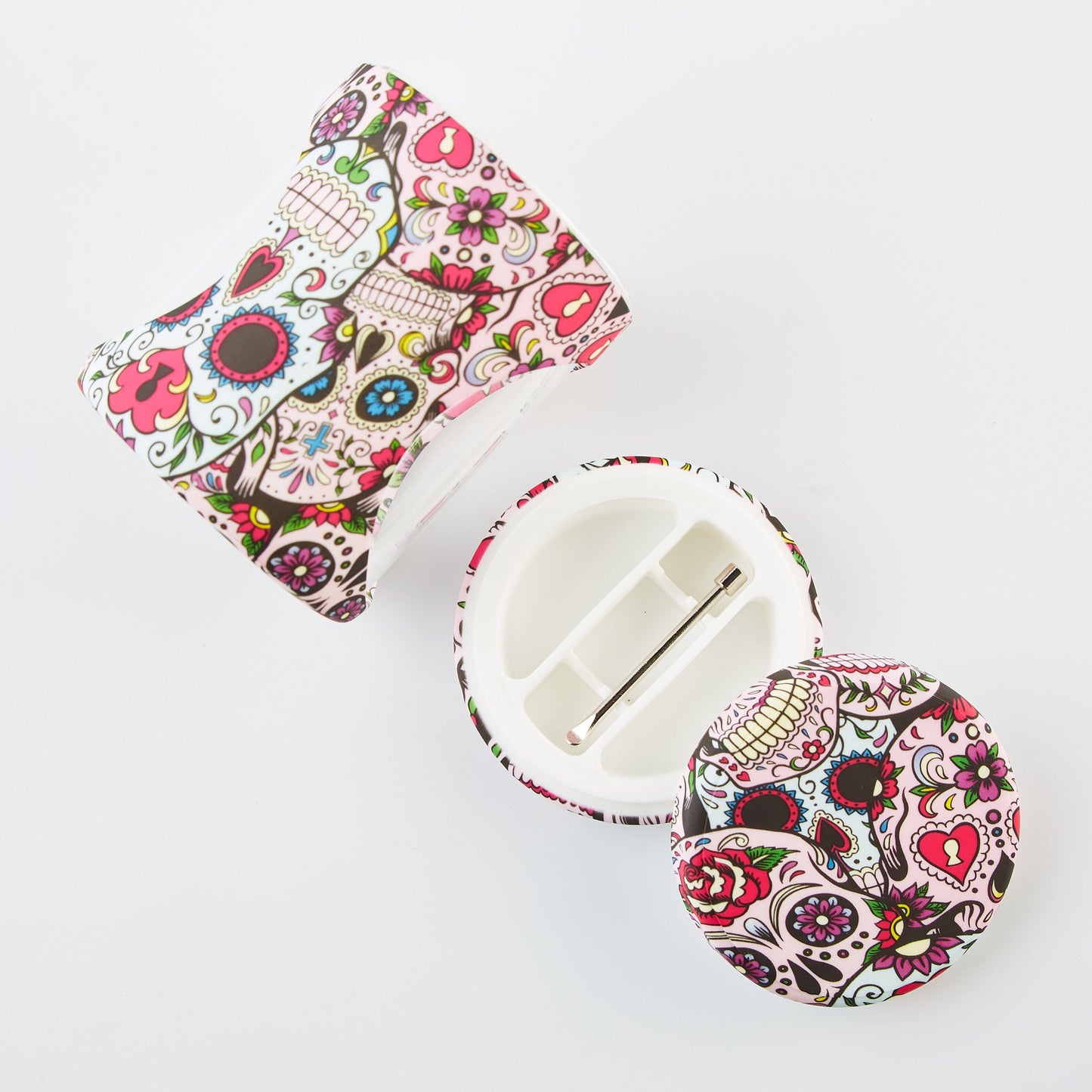 Silicone & Glass Stash Jar