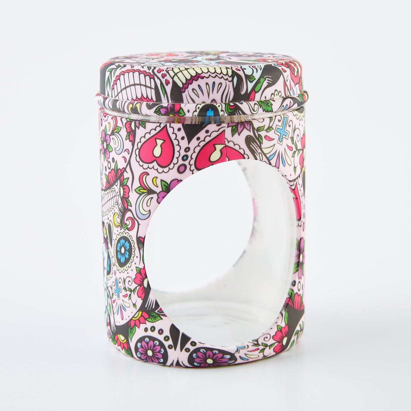 Silicone & Glass Stash Jar