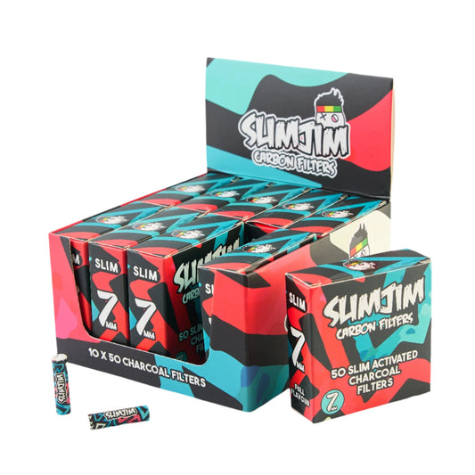 Buy Slimjim - Aztec Carbon Filters (7MM) (Box of 10) Filters & Screens | Slimjim India
