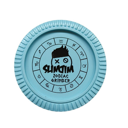 Buy Slimjim - Biodegradable Zodiac Grinder (Blue) (2 Part) Grinder | Slimjim India