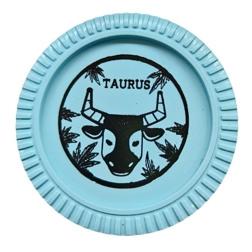 Buy Slimjim - Biodegradable Zodiac Grinder (Blue) (2 Part) Grinder Taurus | Slimjim India