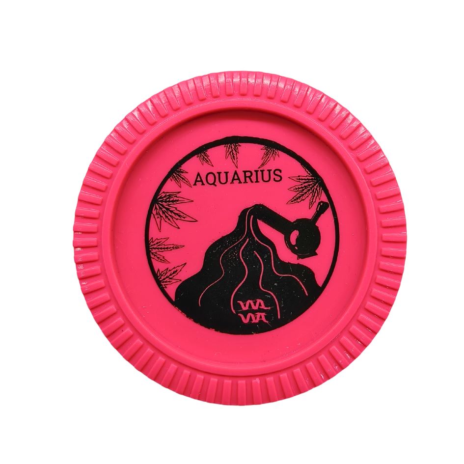 Buy Slimjim - Biodegradable Zodiac Grinder (Pink) (2 Part) Grinder Aquarius | Slimjim India