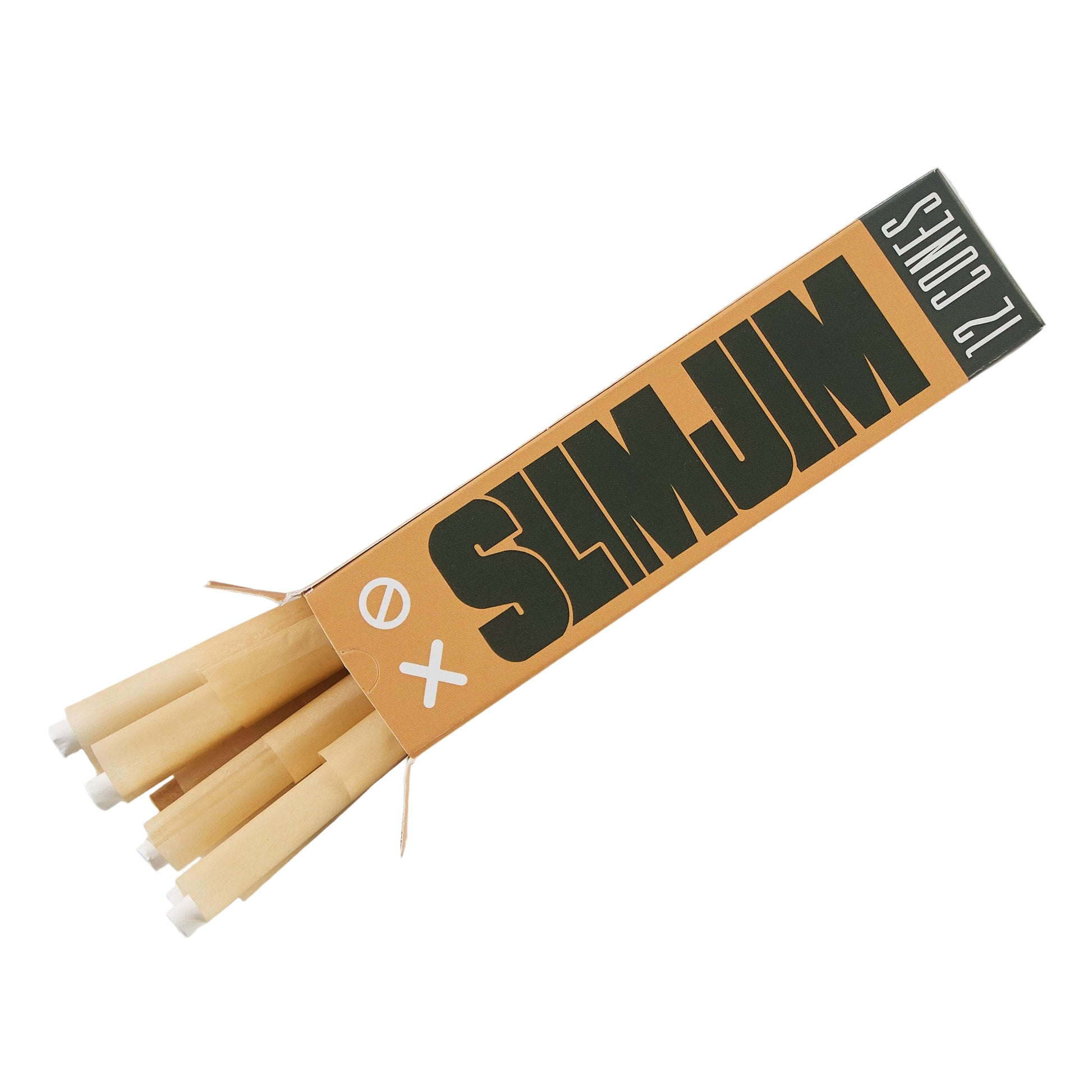Buy Slimjim - Brown King Size Cones (Pack of 12) pre rolled cone | Slimjim India