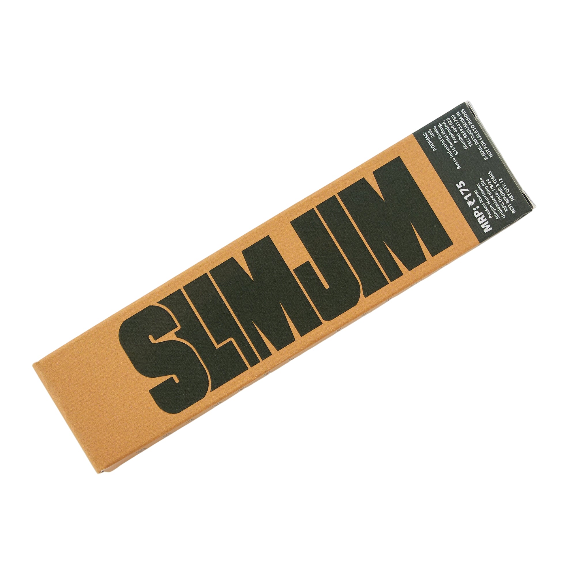 Buy Slimjim - Brown King Size Cones (Pack of 12) pre rolled cone | Slimjim India