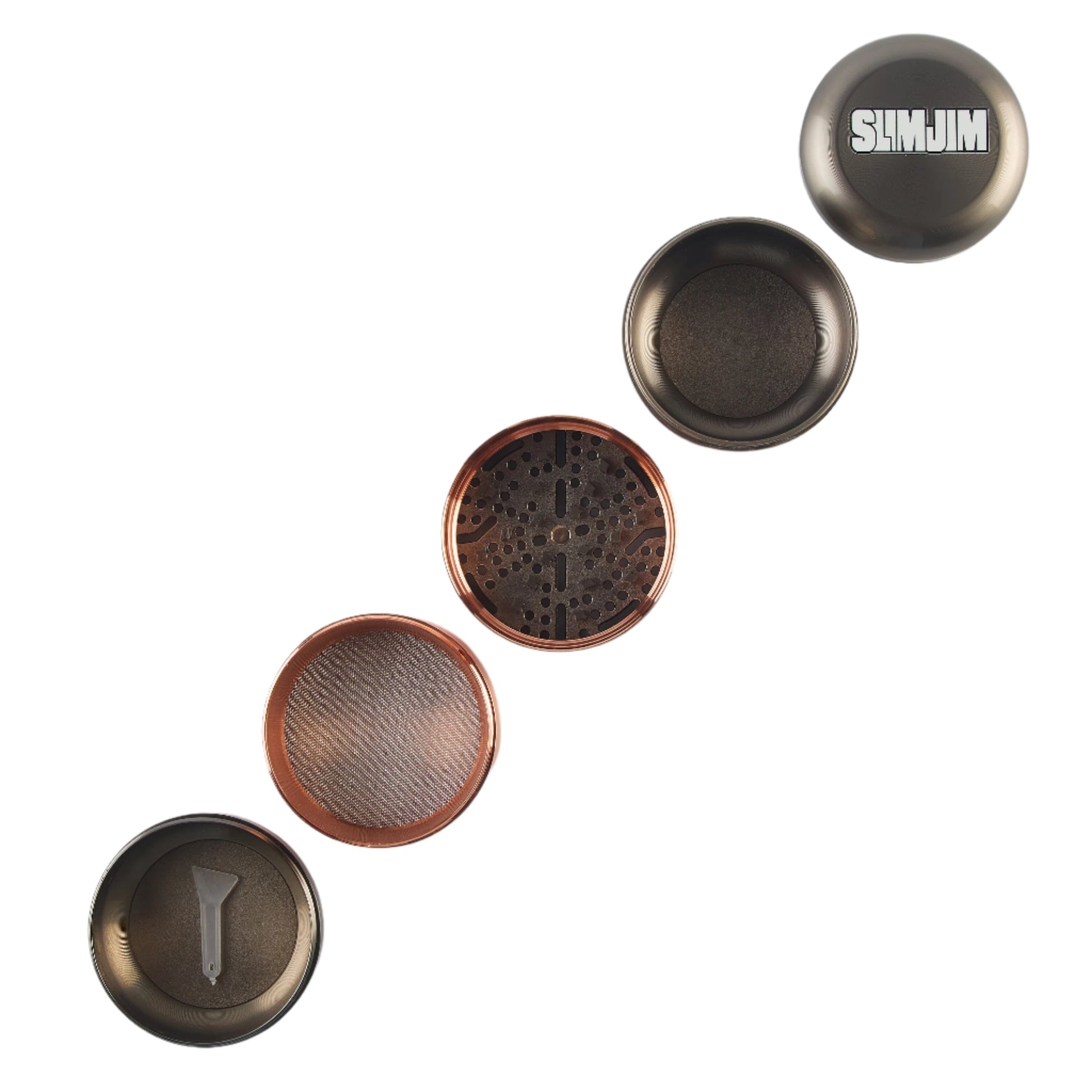 Buy Slimjim - Cannister Metal Grinder (5 Part) Grinder | Slimjim India