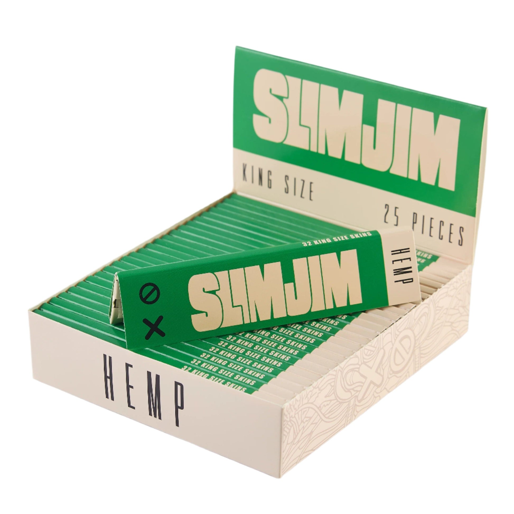 Buy Slimjim - Hemp Papers King Size (Box of 25) | Slimjim India