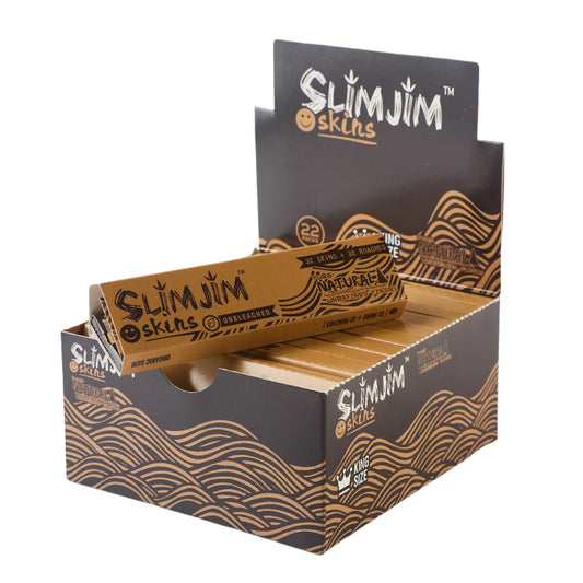 Buy Slimjim - Natural King Size Skins With Tips (Box of 22) Paraphernalia | Slimjim India