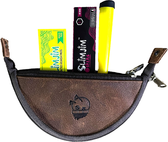 Slimjim rolling Pouch - Premium Leather